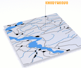 3d view of Khodyakovo