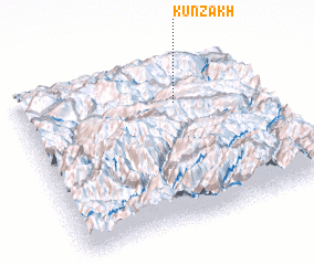 3d view of Kunzakh