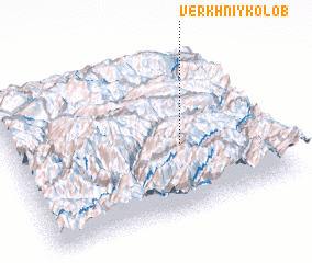 3d view of Verkhniy Kolob