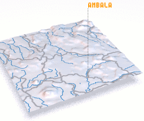 3d view of Ambala