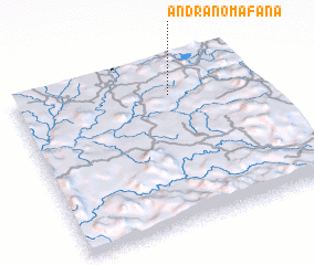 3d view of Andranomafana