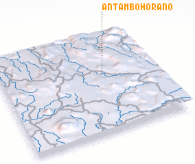 3d view of Antambohorano