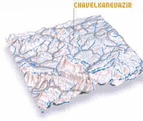 3d view of Chāvelkān-e Vazīr