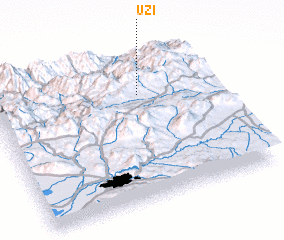 3d view of Ūzī