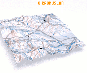 3d view of Qıraq Muşlan