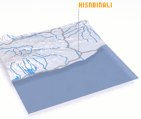 3d view of Ḩişn Bin ‘Alī