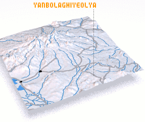 3d view of Yānbolāghī-ye ‘Olyā