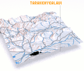 3d view of Tarakeh-ye ‘Alavī