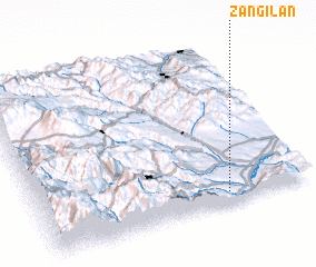 3d view of Zǝngilan