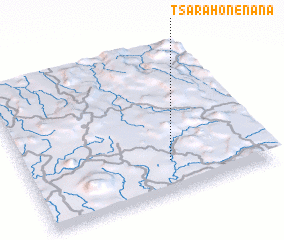 3d view of Tsarahonenana