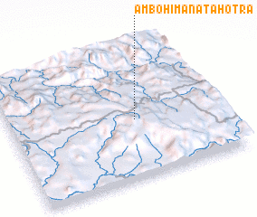 3d view of Ambohimanatahotra