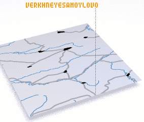 3d view of Verkhneye Samoylovo