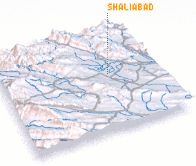 3d view of Shālīābād