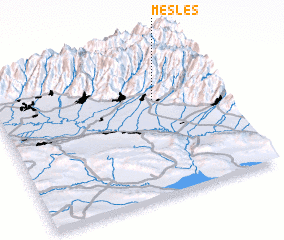 3d view of Meşleş