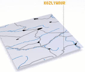 3d view of Kozlyanur