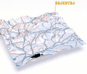 3d view of Bājeh Yāj