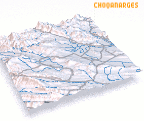 3d view of Choqā Narges