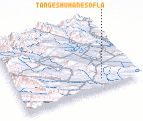 3d view of Tang-e Shūhān-e Soflá