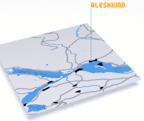 3d view of Alëshkino