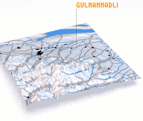 3d view of Gülmǝmmǝdli