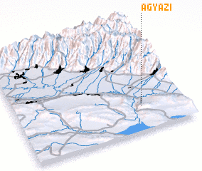 3d view of Ağyazı