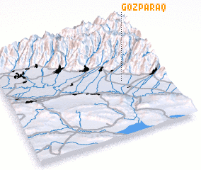 3d view of Gözparaq