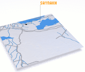 3d view of Saynakh