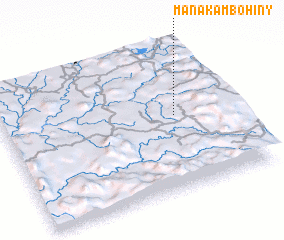 3d view of Manakambohiny