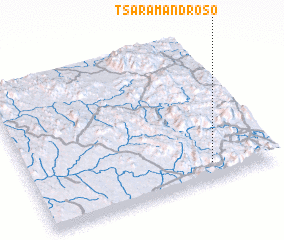 3d view of Tsaramandroso