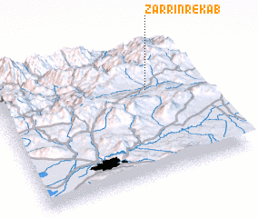 3d view of Zarrīn Rekāb