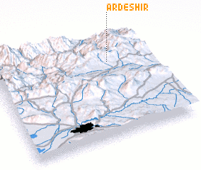 3d view of Ardeshīr