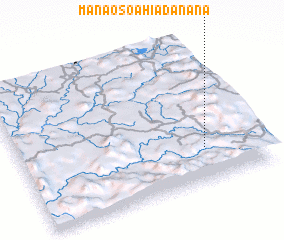 3d view of Manaosoahiadanana