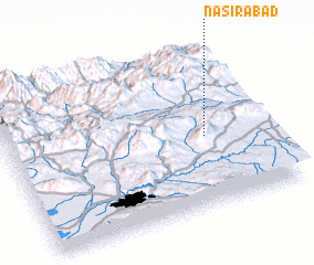 3d view of Naşīrābād