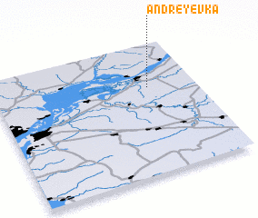 3d view of Andreyevka