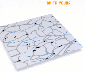 3d view of Dmitriyevka