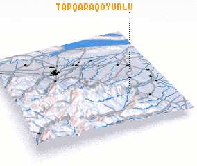 3d view of Tap Qaraqoyunlu