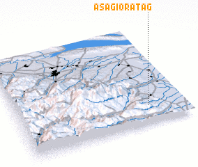 3d view of Aşağı Oratağ