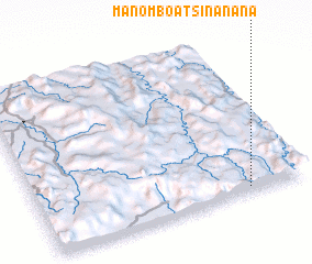 3d view of Manombo Atsinanana