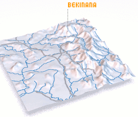 3d view of Bekinana