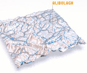 3d view of ‘Alī Bolāgh