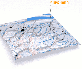 3d view of Şurakǝnd