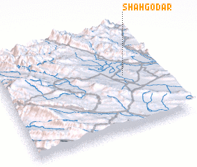 3d view of Shāh Godār