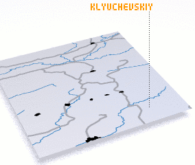 3d view of Klyuchevskiy