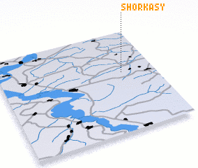 3d view of Shorkasy