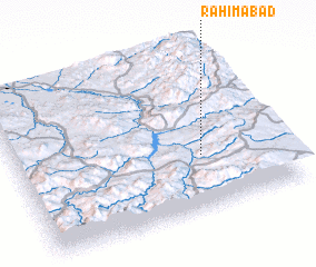 3d view of Raḩīmābād