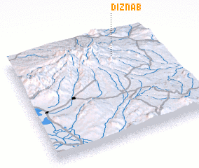 3d view of Dīznāb