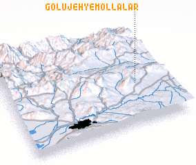 3d view of Golūjeh-ye Mollā Lār