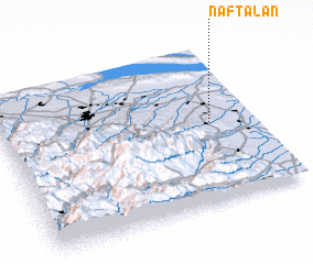 3d view of Naftalan