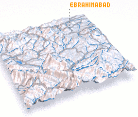 3d view of Ebrāhīmābād