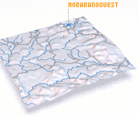 3d view of Morarano Ouest